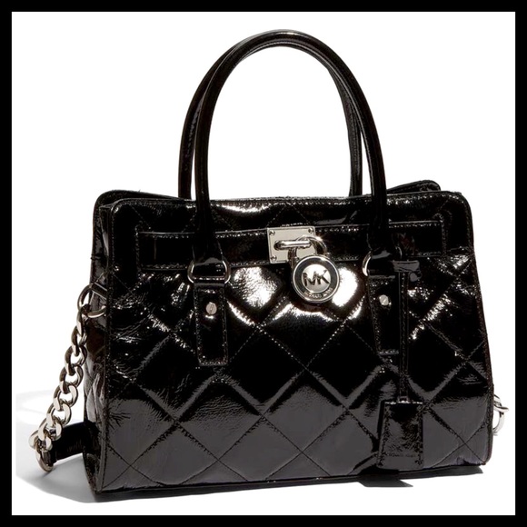 Michael Kors Handbags - NEW! Michael Kors Hamilton Quilted Leather Satchel